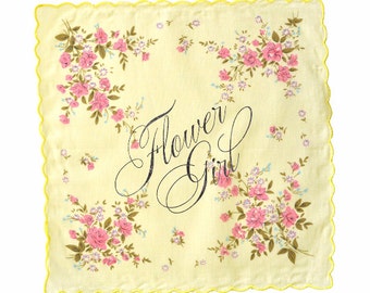 Flower Girl Handkerchief