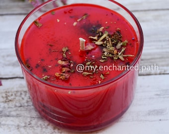 Love Enchantment Spell Candle