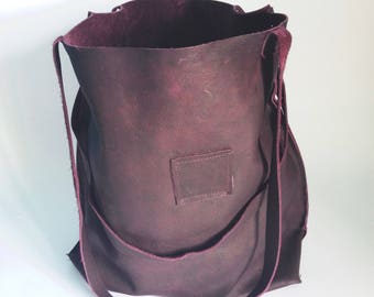 leather bags women - leather tote bag - leather purse - tote bag - laptop bag - leather tote - leather work tote - purple leather purse