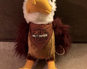 harley davidson stuffed eagle