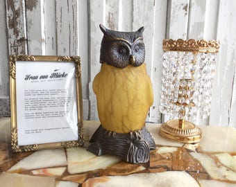 Tin Chi 1996 OWL lamp / Tin Chi owl lamp