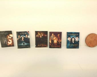 Twilight Saga Miniature DVD Set 1:12 Scale