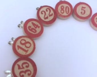 Wooden Bingo Markers