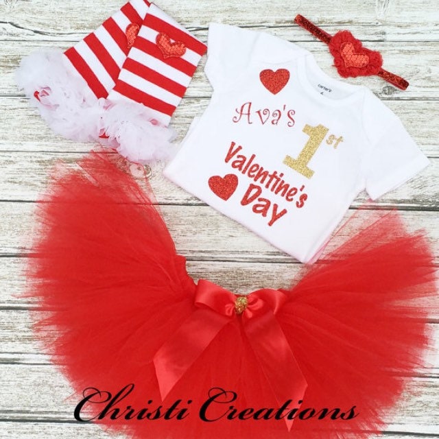 Baby Girl Birthday Outfits and Holiday by ChristiCreations on Etsy