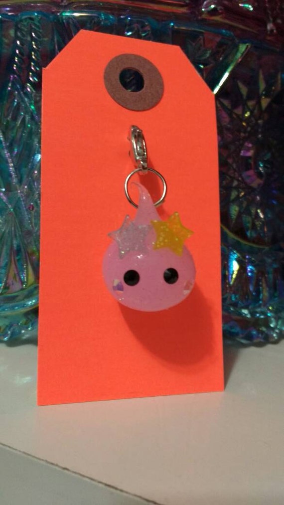 Squishy Sparkly Dew Drop Charm planner bible didori journal clip from thegrantgirl on Etsy Studio
