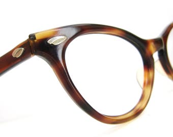 Vintage AO Cat Eye Glasses Eyeglasses Sunglasses Frame