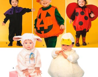 Simplicity 2788 Costumes for Toddlers Size 1/2 - 4 New-Uncut