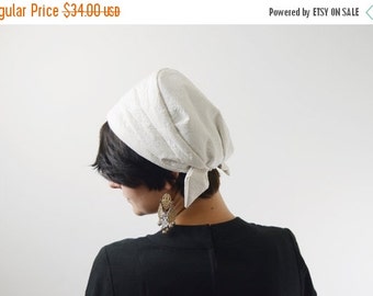 White turban hat | Etsy
