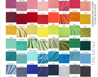 Minky Changing Pad Cover