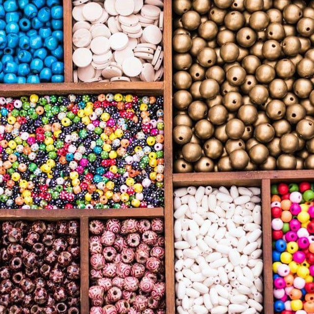 Hemp Cord Beads Shells Hemp Jewelry Craft Supplies by HempBeadery