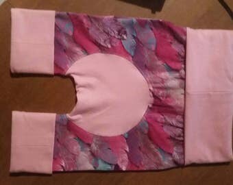 Maxaloones pantalon evolutif shorts summer ete plume rose, violet, turquoise
