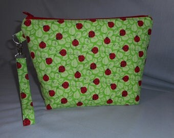 Knitting Project Bag, Crochet Project Bag, Sock Knitting Bag, Zippered Project Bag, Craft Bag, Yarn Project Bag, Travel Tote, Accessory Bag