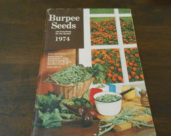 Burpee Seed catalog 1974