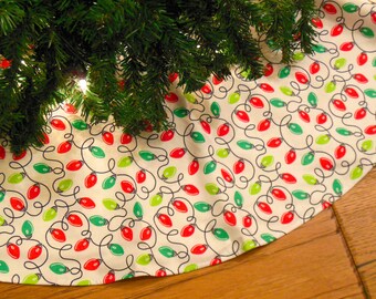 Western Christmas Tree Skirt Cowboy Tree Skirt by KaysGeneralStore
