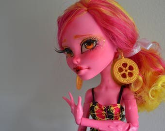 17" Monster High Gooliope Jellington Custom Repaint