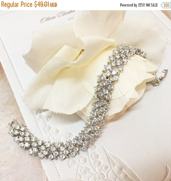 Bridal bracelet Wedding jewelrybridal jewelry by GlamDuchess