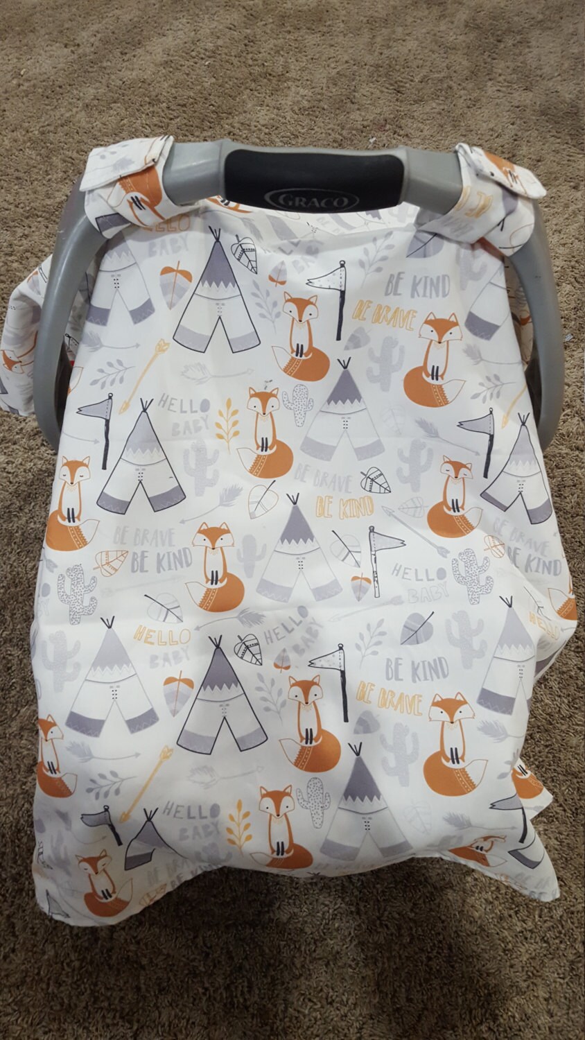 Baby Carseat Canopy Fox Carseat Canopy Tent Cover