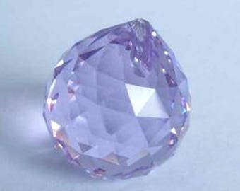 1 SWAROVSKI 8558 Strass Crystal Ball Prism 20mm VIOLET