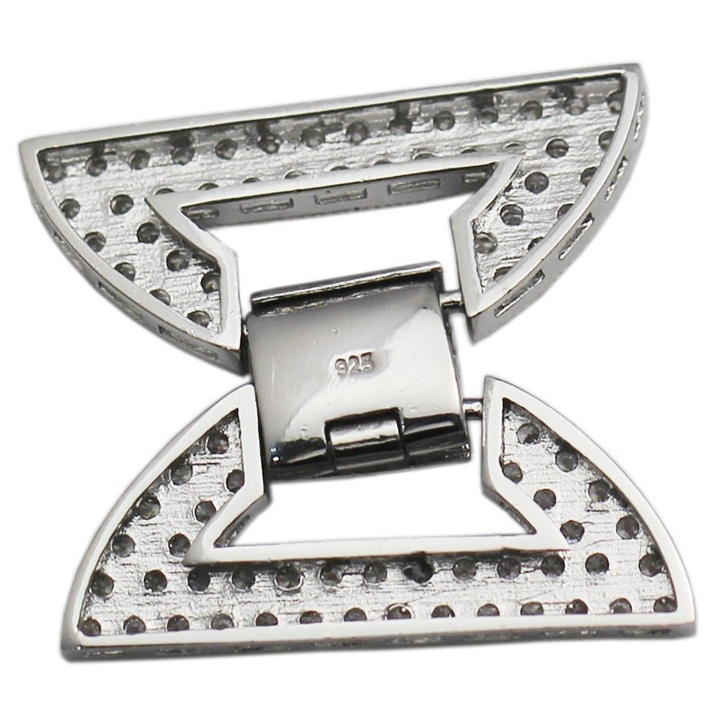 Beading Jewelry Fold Over Clasp for Multi Strand Necklace or Bracelet