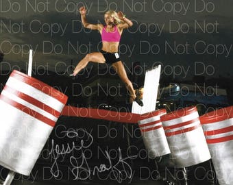 Jessie Graff signed American Ninja Warrior sexy hot 8X10 photo picture signed autograph RP