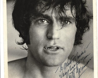 Black & White 8 x 10 hand signed photo-Cliff Gorman, stage and movie actor