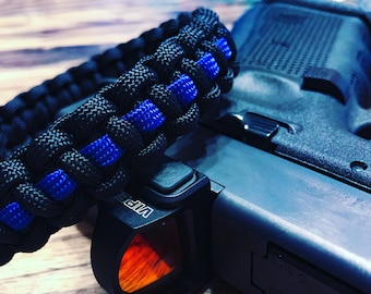 Thin Blue Line bracelet