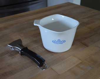 CORNING WARE CORNFLOWER Saucemaker 4qt with handle