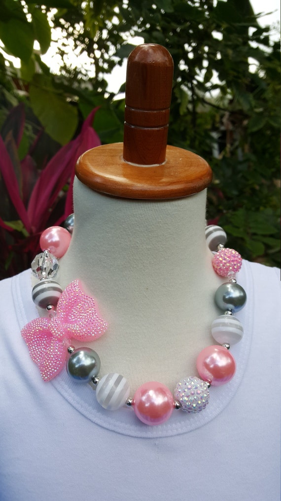 Baby Necklace Baby Girl Bead Necklace Children Necklace