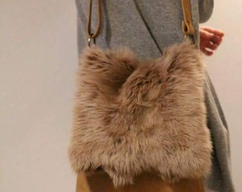 Fur & leather bag "Terms of Endearment"
