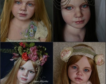 Custom Made to Order OOAK life sized Fairy Elf Fantasy OOAK Reborn doll ~ by Anya