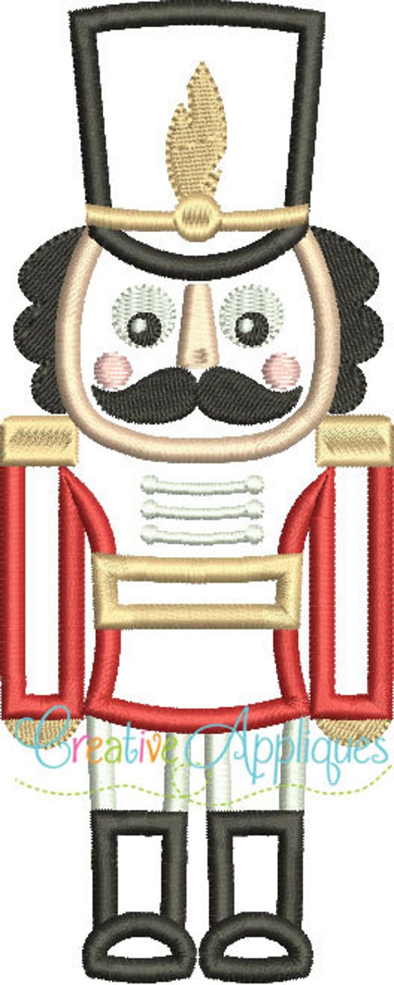 EXCLUSIVE Nutcracker Digital Machine Embroidery Applique