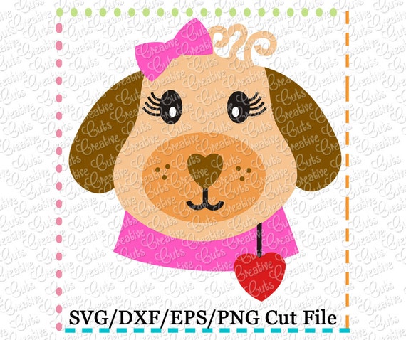 Download Valentine Girl Dog SVG Cutting File valentine svg dog svg