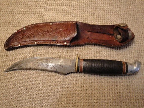 Vintage Fixed Blade Western Knife L-39 Boulder Colorado