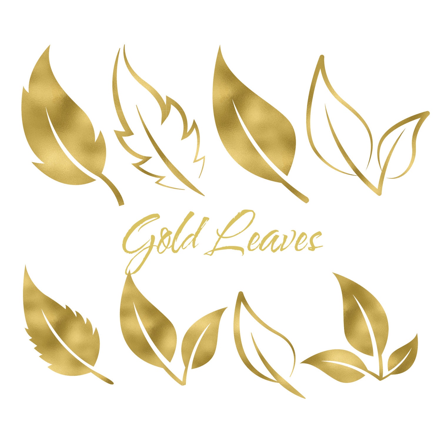clip art gold leaf - photo #10