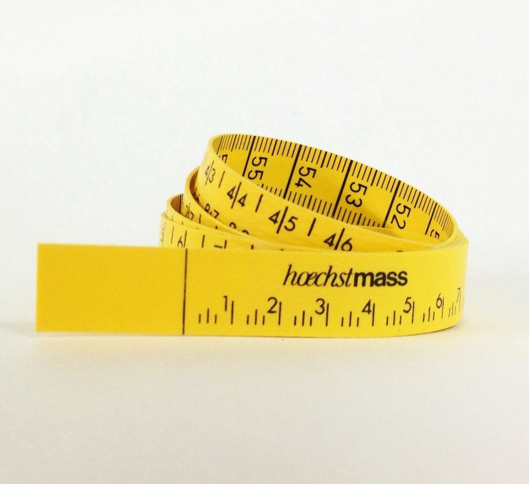 Shoemaker's measuring tape from SaintCrispins on Etsy Studio