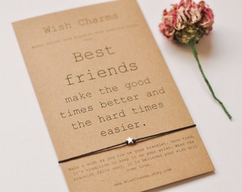 Best Friend Gift Bracelet, Gift For Friend Bracelet, Bestfriends Bracelet, Bestie Gift Bracelet, Dainty Bead Bracelet, True Friend Bracelet
