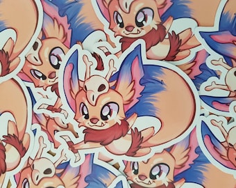Gnar League Of Legends Game Sticker Gift Nerd Geek Video Game Fan Art