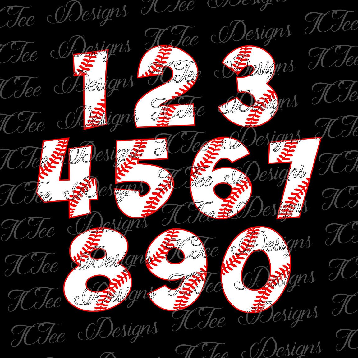 Free Free Baseball Numbers Svg Free 909 SVG PNG EPS DXF File