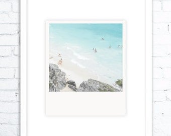 Wall Art Print, Digital Wall Art, Ocean Wall Art, Beach Art, Photo, Printable Large Poster, Digital Download, Coastal Decor, Ocean Wall Art