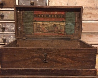 etsy wooden toy chest