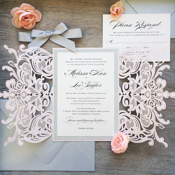 35 Unique Inexpensive Wedding Invitations from Etsy Page 3 of 7 Hi