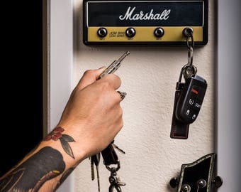 Marshall JCM800 STANDARD "Jack Rack"- Wall mountable guitar amp key rack