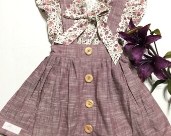 School Girl Suspender Skirt Sets