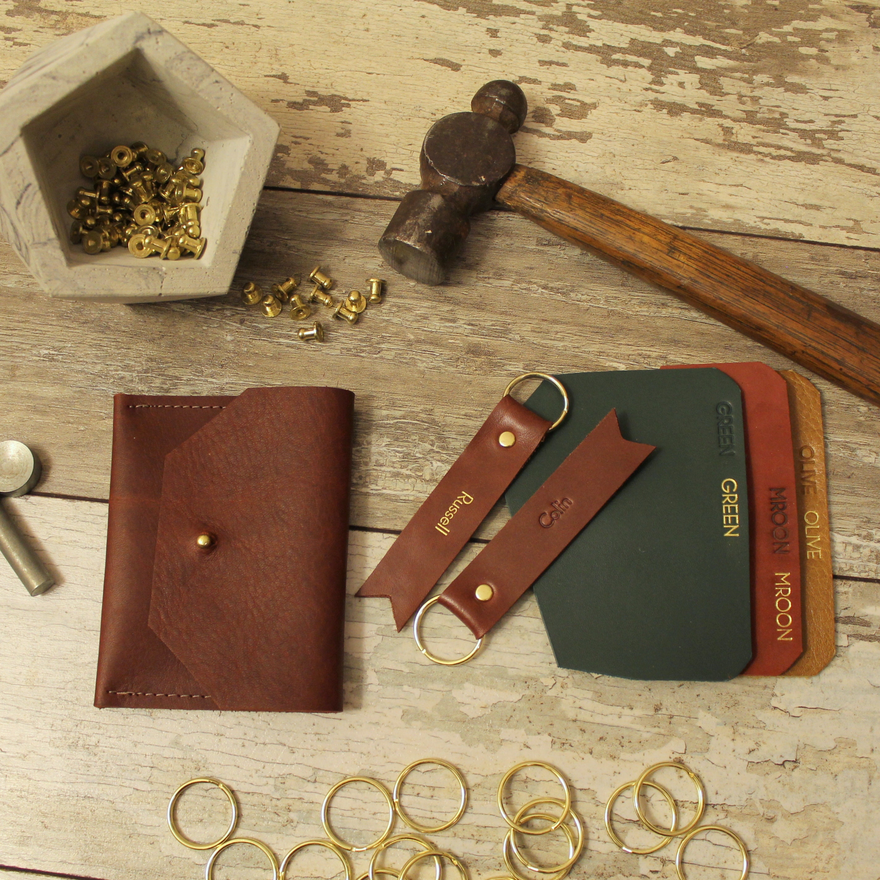 Handcrafted & Personalized Leather Goods by Keyaiira on Etsy