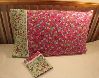 Bird Standard Size Pillowcase Set