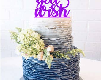 As you wish Wedding Cake Topper As you wish Cake Topper As you wish anniversary cake topper script cake script topper finally wedding cake