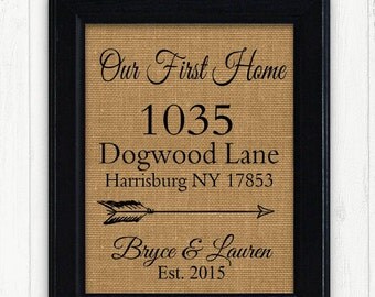 Realtor Closing gift, First Home Gift, Housewarming Gift, C Realtor Gift, Our First Home, Gift for clients, Newlywed Gift, Gift for Family
