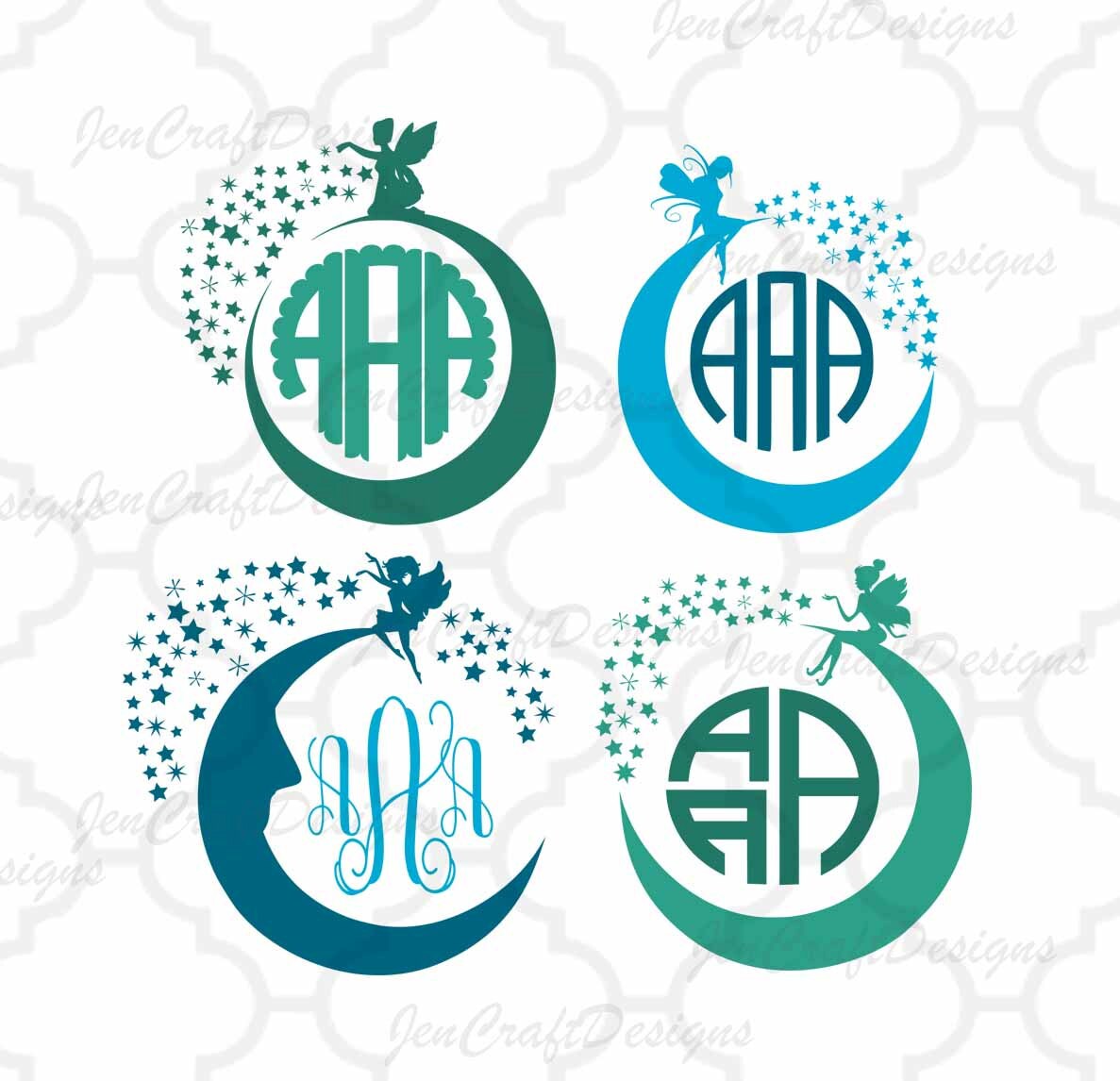 Download Fairy Pixie Monogram Designs Frames SVG Pixie Dust SVG EPS