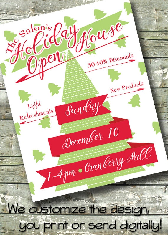 Christmas Invitations Flyer 3