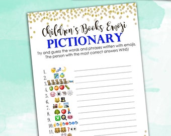 Baby pictionary | Etsy